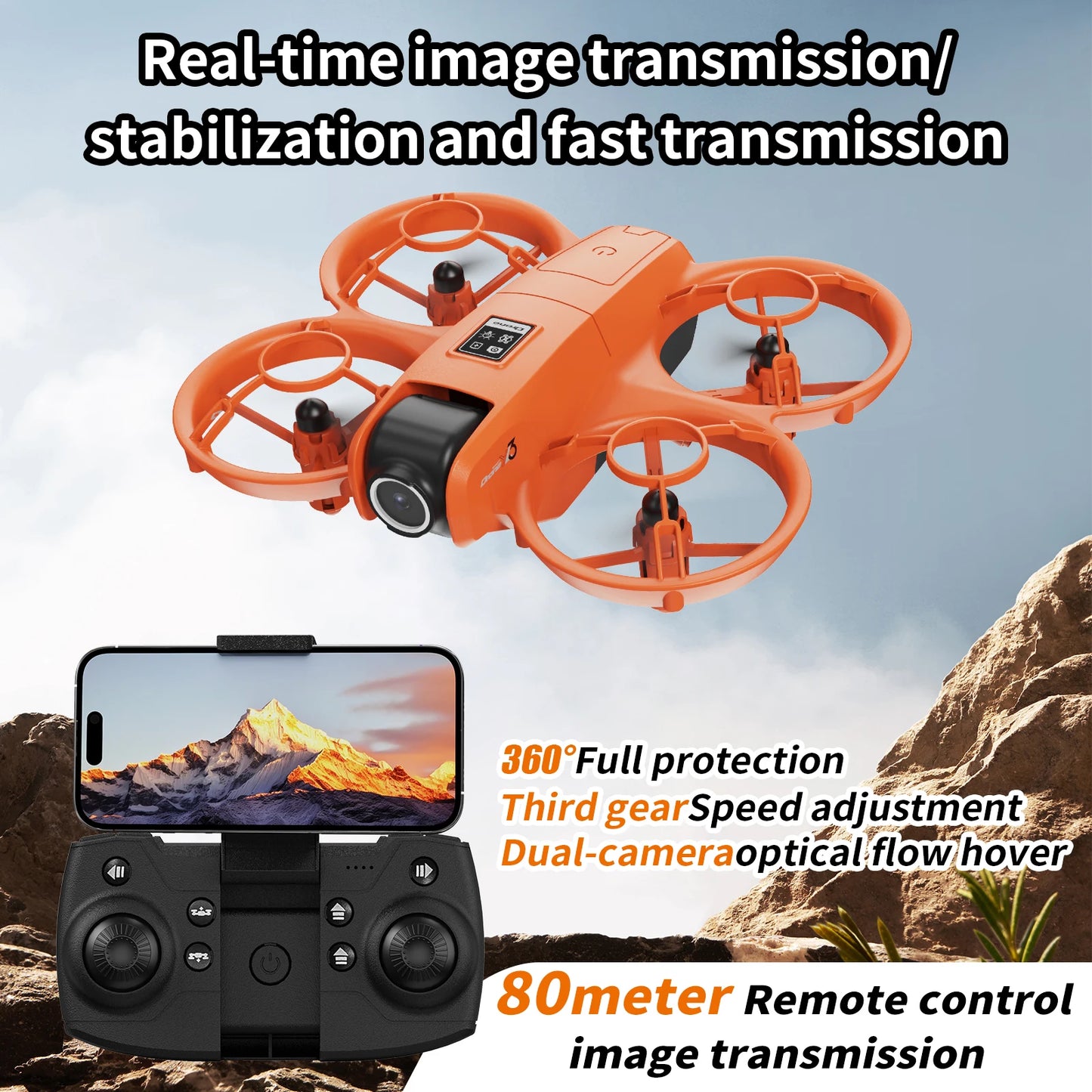 Lenovo GPS 8K HD Camera Drone | Screen Remote Control, Obstacle Avoidance, Multi-Battery Aerial Quadcopter with Ultra-Long Flight Time