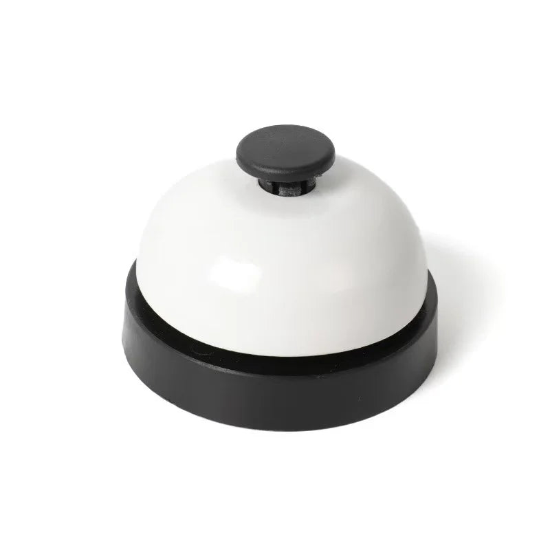 New Metal Hand Bell – Durable Hand-Press Service Bell for Table Games, Clapping Signals & Toy Accessories