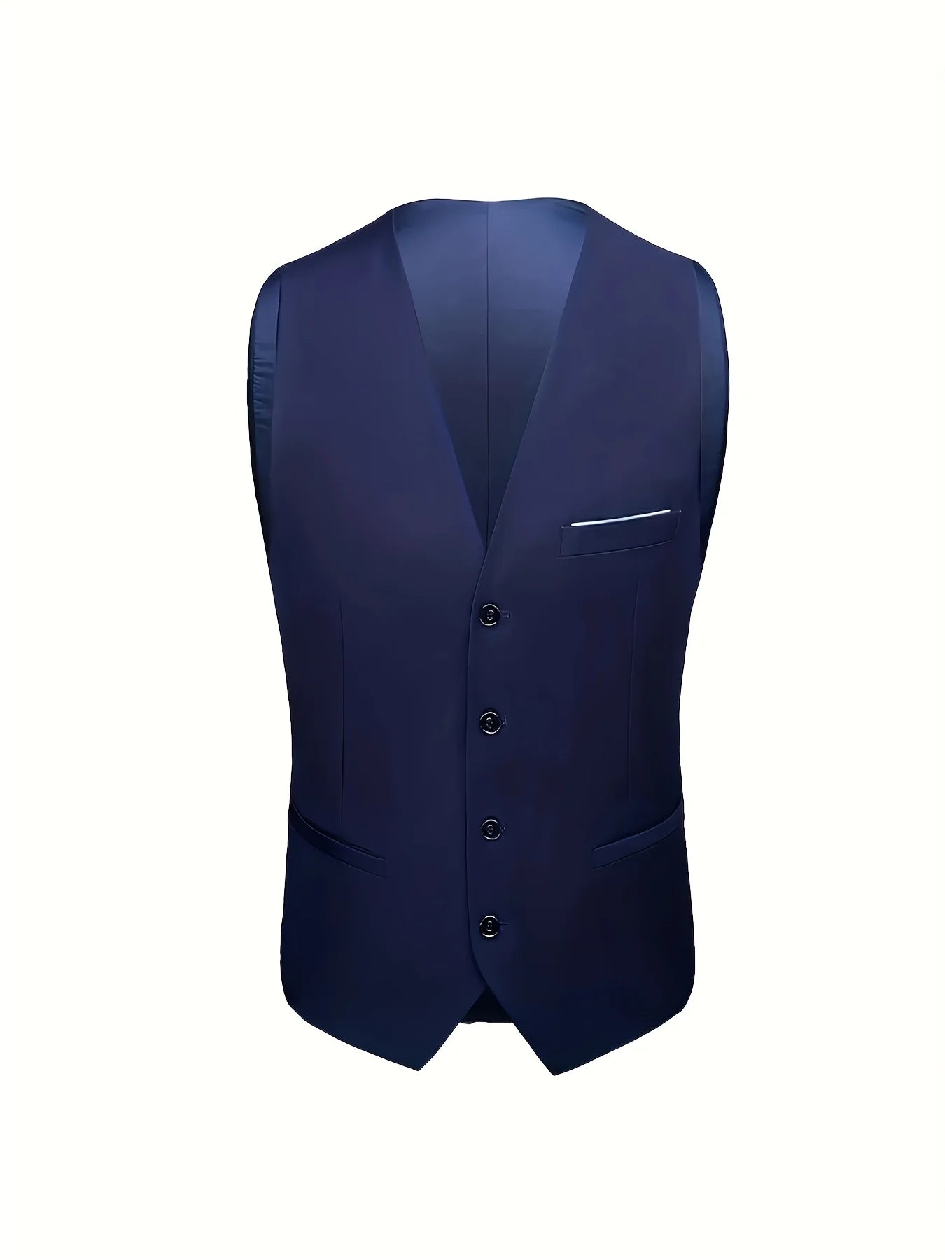 Men's 3pcs Suit Set – Jacket, Vest & Pants for Weddings, Parties & Formal Occasions
