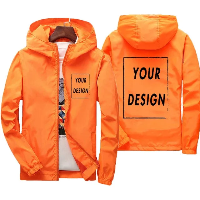Men’s Autumn Waterproof Windbreaker – Warm Big Size 7XL Custom Logo Outdoor Jacket