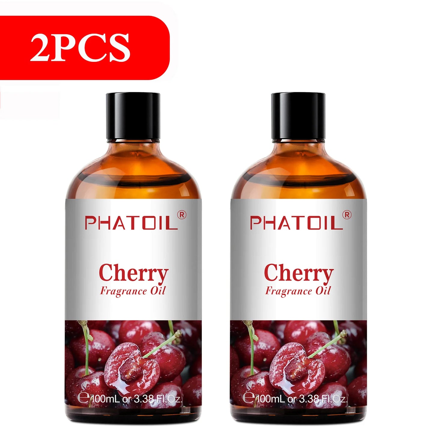 PHATOIL 100ml Sweet Fruity Fragrance Oil – Coconut, Vanilla, Strawberry & More for Diffusers & Candles