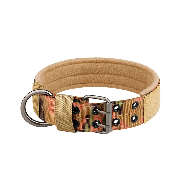 Medium to Large Nylon Tactical Dog Collar – Adjustable & Durable for Medium and Large Dogs