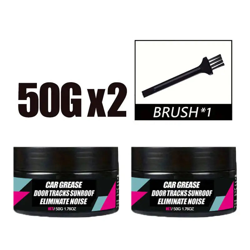 Car Sunroof Track Lubricating Grease Door Noise Anti-Rust Oil Grease for Gears Bearings & Plastic Gear Lubrication Kit