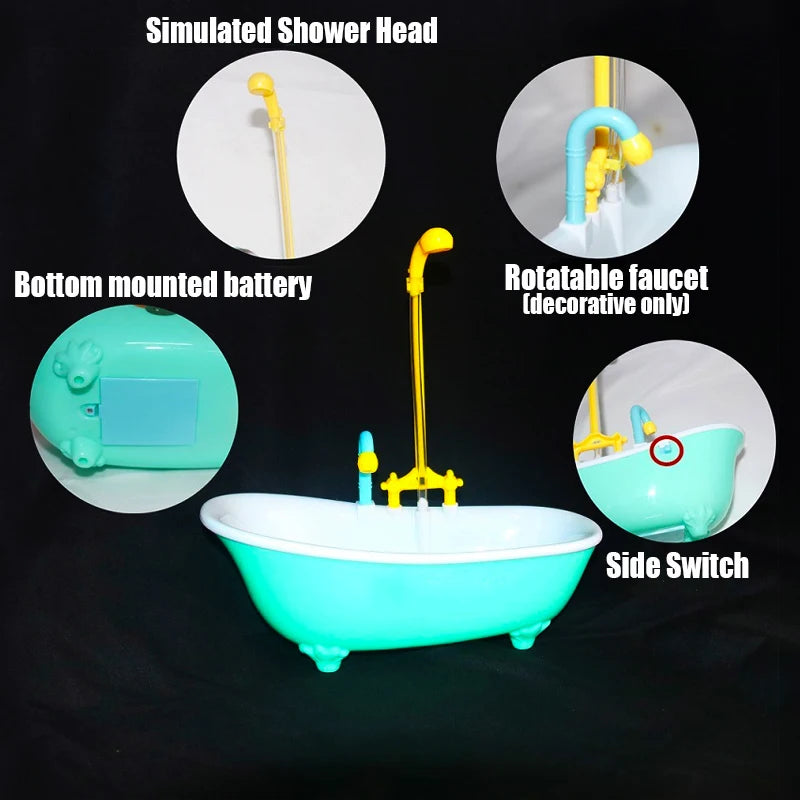 Automatic Bird Bath for Parrots – Smart Shower Bathtub with Water Circulation System | Cage Accessory for Parakeets & Small Birds