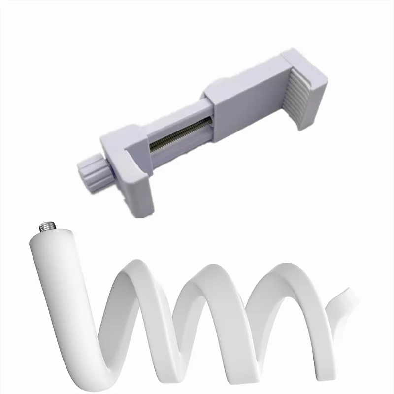 Universal Baby Monitor Bed Bracket – Flexible Camera Holder with Adjustable Long Arm, 1/4 Screw Mount & Multi function Clip