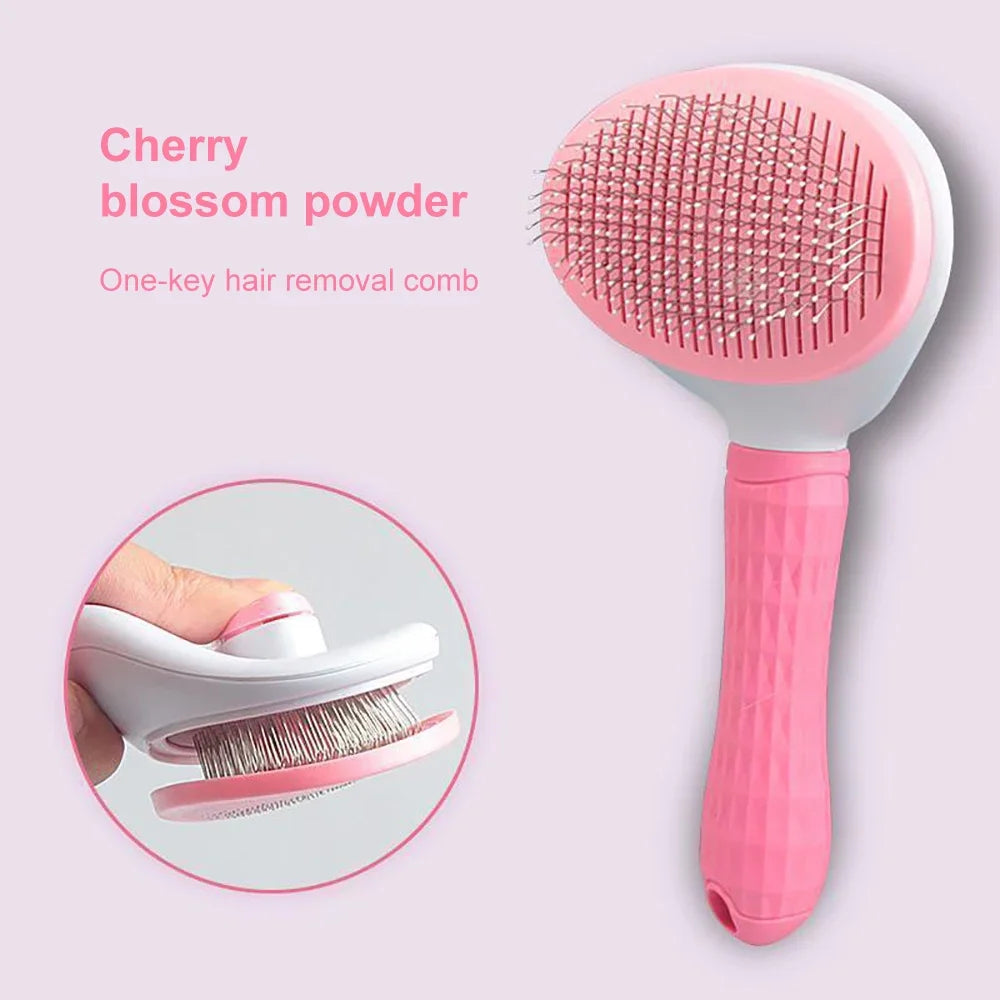 Dog Hair Remover Brush – Grooming & Care Comb for Cats and Dogs, Long Hair Shedding Brush for Pets