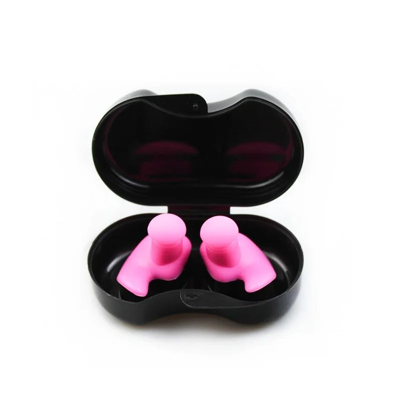 سدادات أذن للسباحة من DIZETION • سيليكون مقاوم للماء وقابل لإعادة الاستخدام • ملحقات الغوص وركوب الأمواج والاستحمام