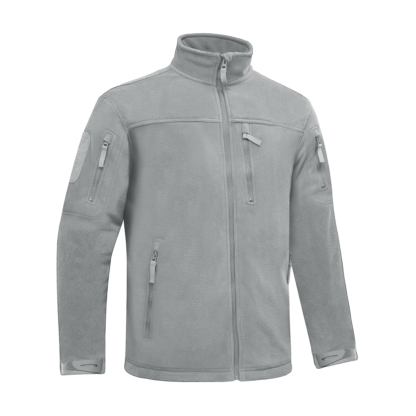 TACVASEN Men’s Winter Fleece Jacket – Thermal Full-Zip Work & Outdoor Windbreaker with Pockets