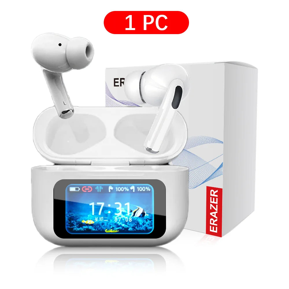 Original ERAZER TWS Wireless Earbuds – Touch Screen, Bluetooth, ANC Noise Reduction, HIFI Music Headphones