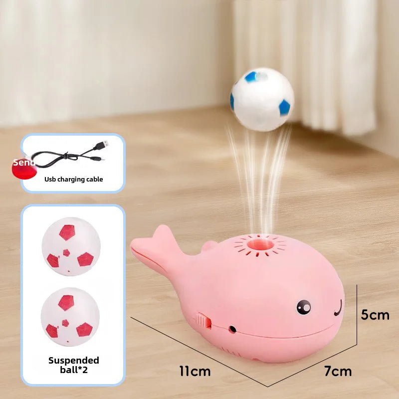 Electric Floating Ball Cat Toy – USB-Powered Interactive Cartoon Toy for Kittens & Cats | Portable Training & Play Ball