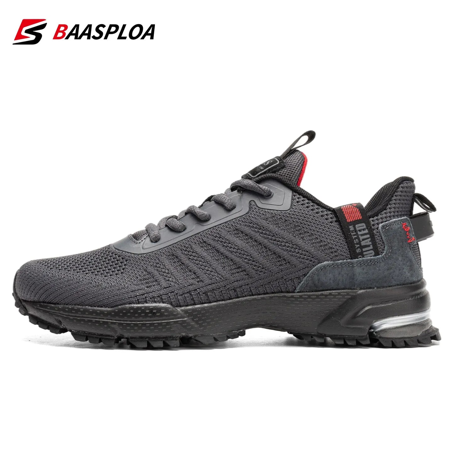 Baasploa Men’s Running Shoes – Lightweight Breathable Non-Slip Sneakers
