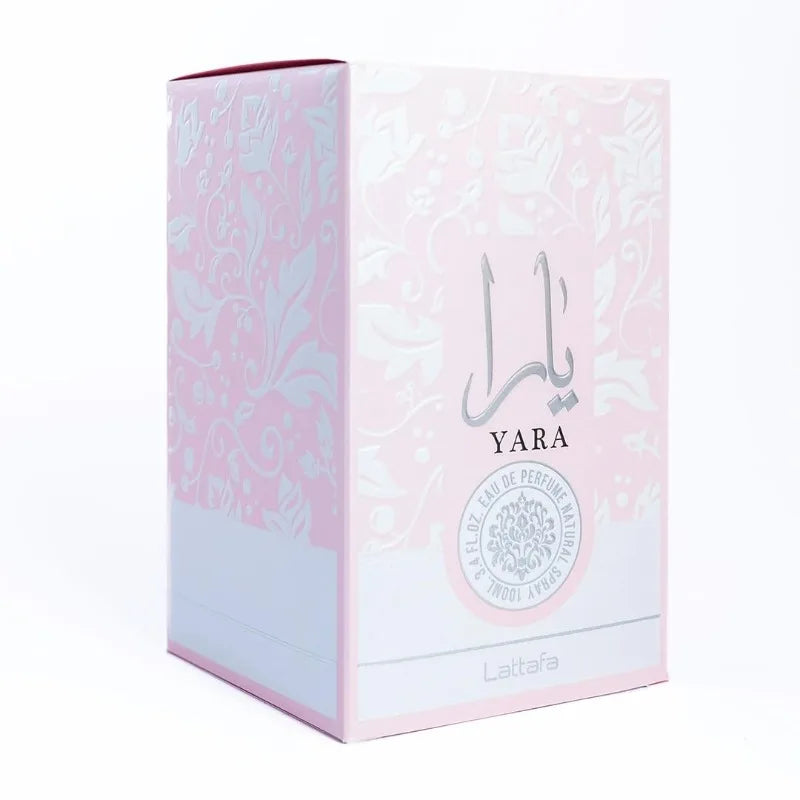 Lattafa Yara Eau De Parfum for Women | 100ml Long-Lasting Vanilla Gourmand Fruity Floral Fragrance