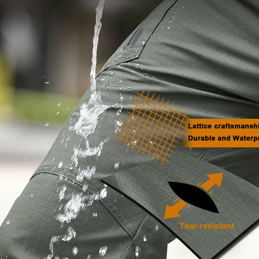 City Tactical Cargo Pants – Klassische Outdoor-Wanderhose &amp; Militär-Tarnmuster mit vielen Taschen
