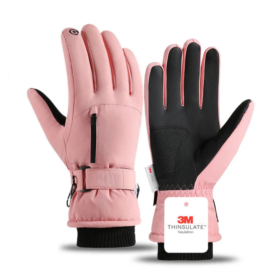 KoKossi Winter Ski Gloves – Cold-Proof, Windproof, Waterproof Thick Warm Touchscreen Gloves for Men & Women Outdoor Cycling
