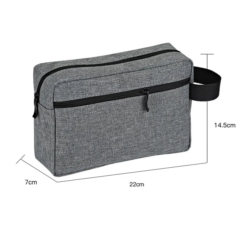Large Waterproof Travel Toiletry Bag for Men & Women | Cosmetic Organizer Case
