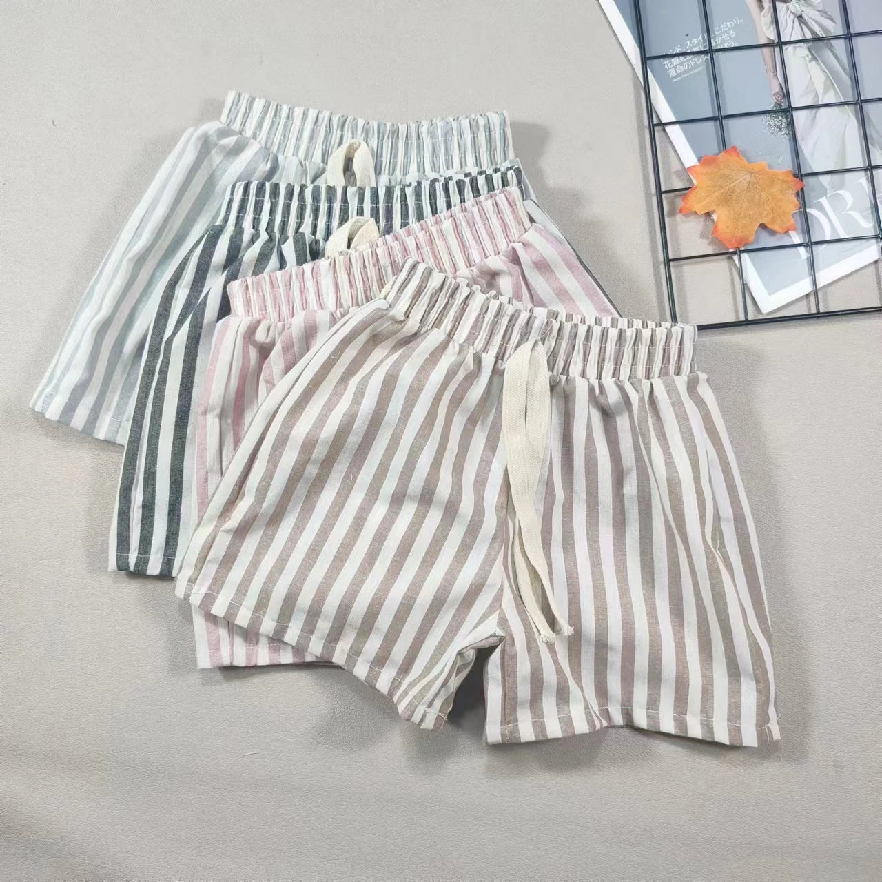 Kids Cotton Shorts – Casual Summer Pants for Boys & Girls, Breathable Children’s Clothing, British Style Baby Shorts