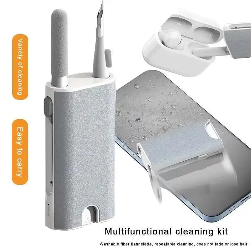 5-in-1 Laptop & Earphone Cleaning Kit – Screen, Keyboard & Charging Port Tool