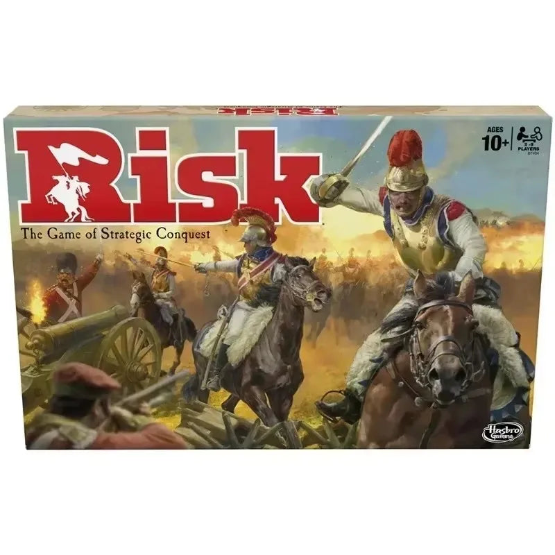 Board Games Risk – Game of Strategic Conquest for 2 to 5 Players | Family Board Game for Ages 8+