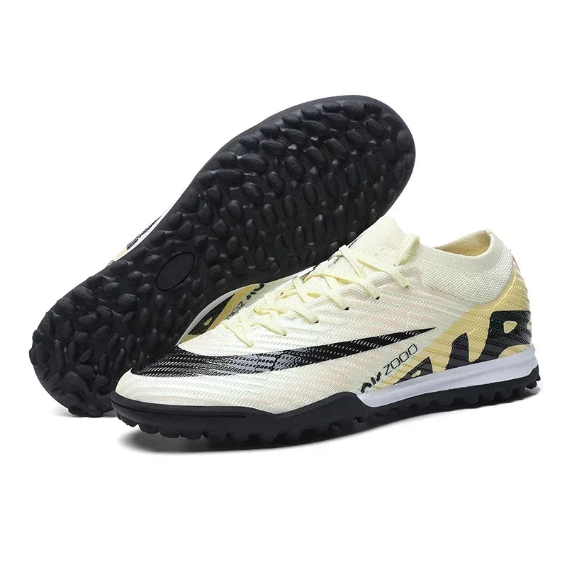 New Men’s Football Sneakers & Boots – Mid-Top Soccer Shoes, High-Quality Non-Slip FG/TF Futsal Indoor Cleats