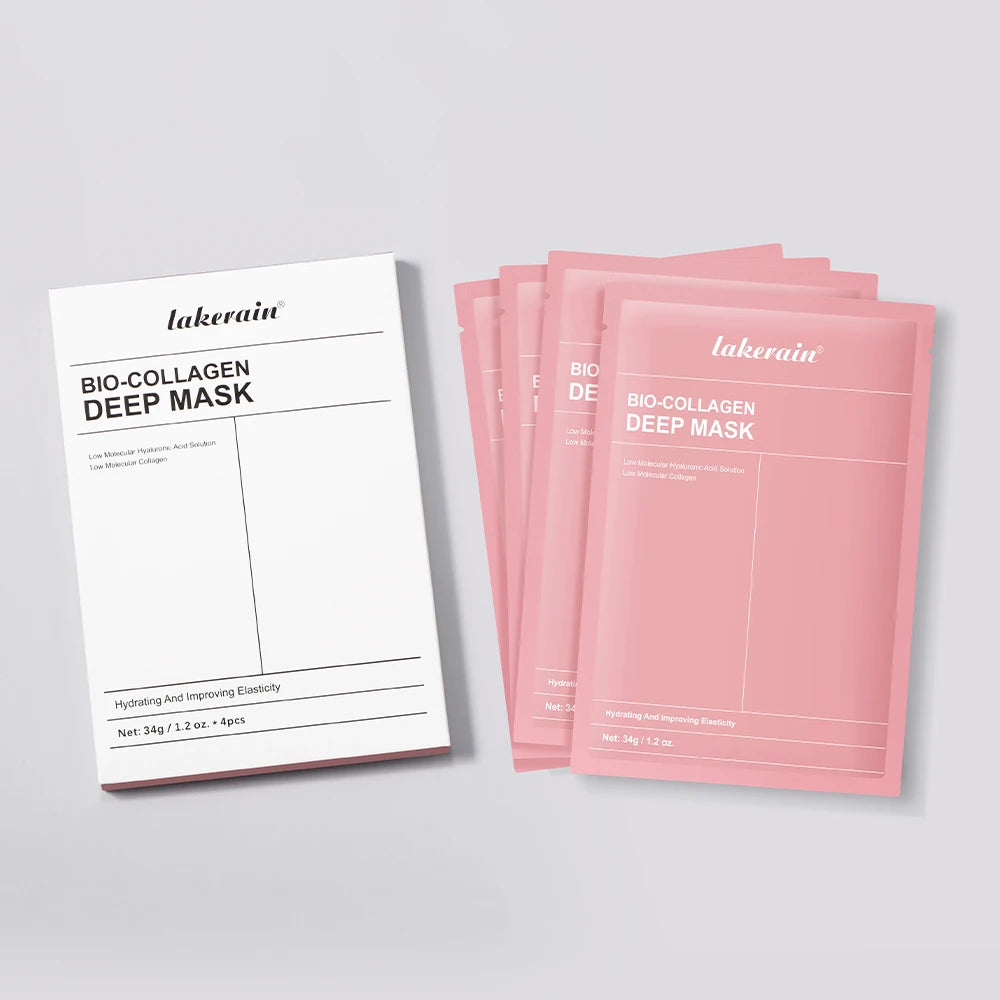 Bio-Collagen Deep Hydrogel Mask – Hydrating Overnight Face Mask for Firming, Elasticity & Pore Minimizing