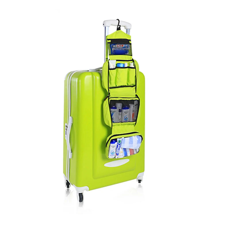 Hanging Toiletry Bag Travel Storage for Men & Women | Large Waterproof Cosmetic Shower Bag Travel Set