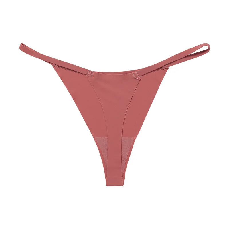 Hot Sale Sexy Ladies T-Back Thongs – Skin-Friendly, Stretch, Seamless G-String Underwear for Women