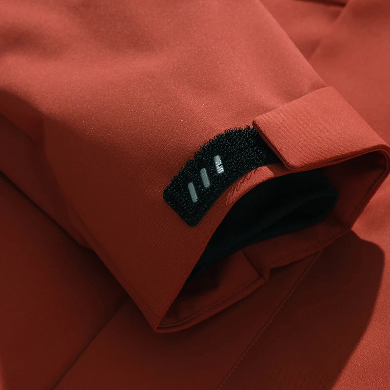 LNGXO Unisex Winter Waterproof Jacket – Fleece-Lined Windbreaker for Hiking, Camping & Skiing