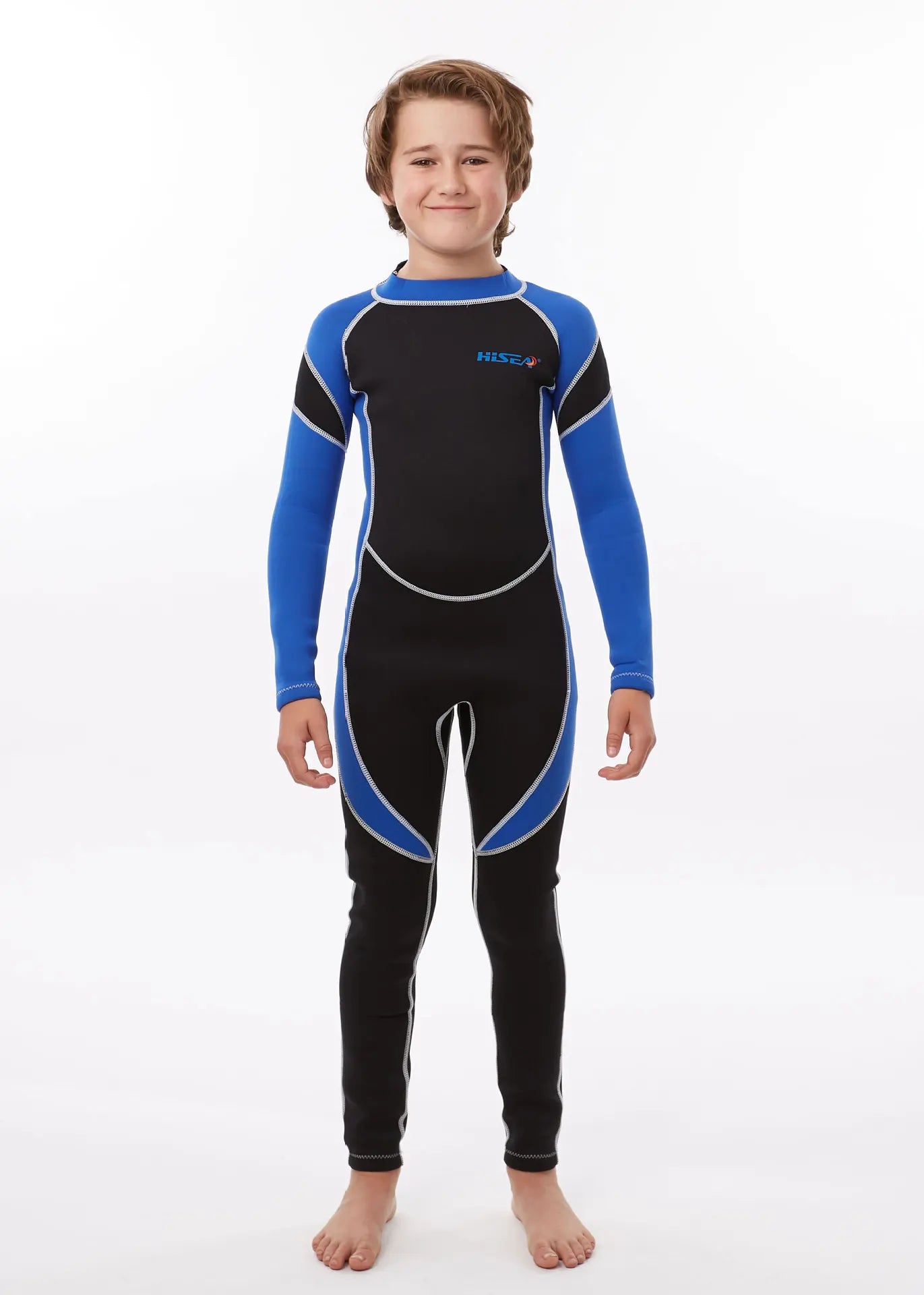 Kids 2.5mm Neoprene Wetsuit Full Body Swim Diving Snorkeling Surfing Kayaking